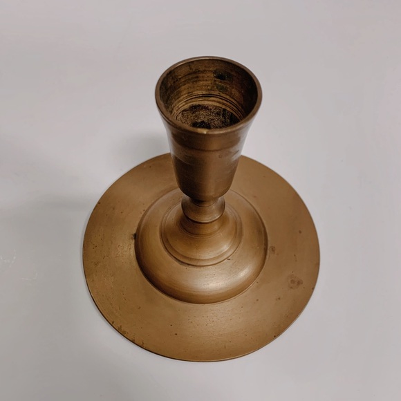 🎄Mid Century Modern Brass Candlestick Holders - Picture 5 of 11